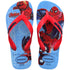 Ciabatte infradito azzurre e rosse da bambino Havaianas Kids Top Marvel, Brand, SKU p432000196, Immagine 0